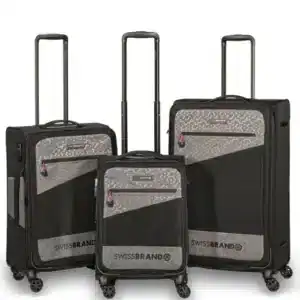 סט 3 מזוודות רכות איכותיות ביותר! ׳SWISS BRAND׳