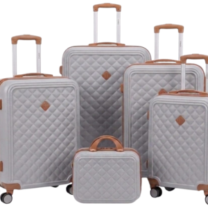 Luxury Collection סט מזוודות 5 חלקים במראה יוקרתי